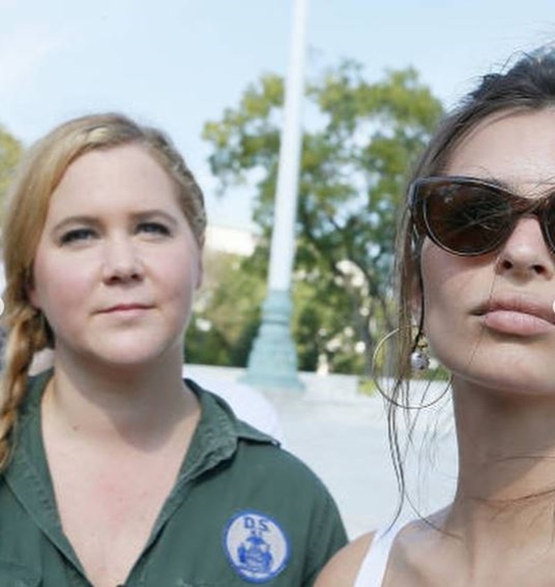 Συνέλαβαν σε διαδήλωση την Emily Ratajowski και την Amy Schumer - εικόνα 1
