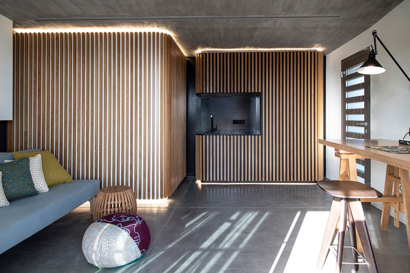 Ασκήσεις ισορροπίας σε μια minimal κατοικία στη Θεσσαλονίκη - εικόνα 10