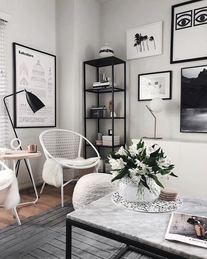 Black & White Addiction: Ένα διαμέρισμα με ultra θηλυκή διάθεση - εικόνα 1