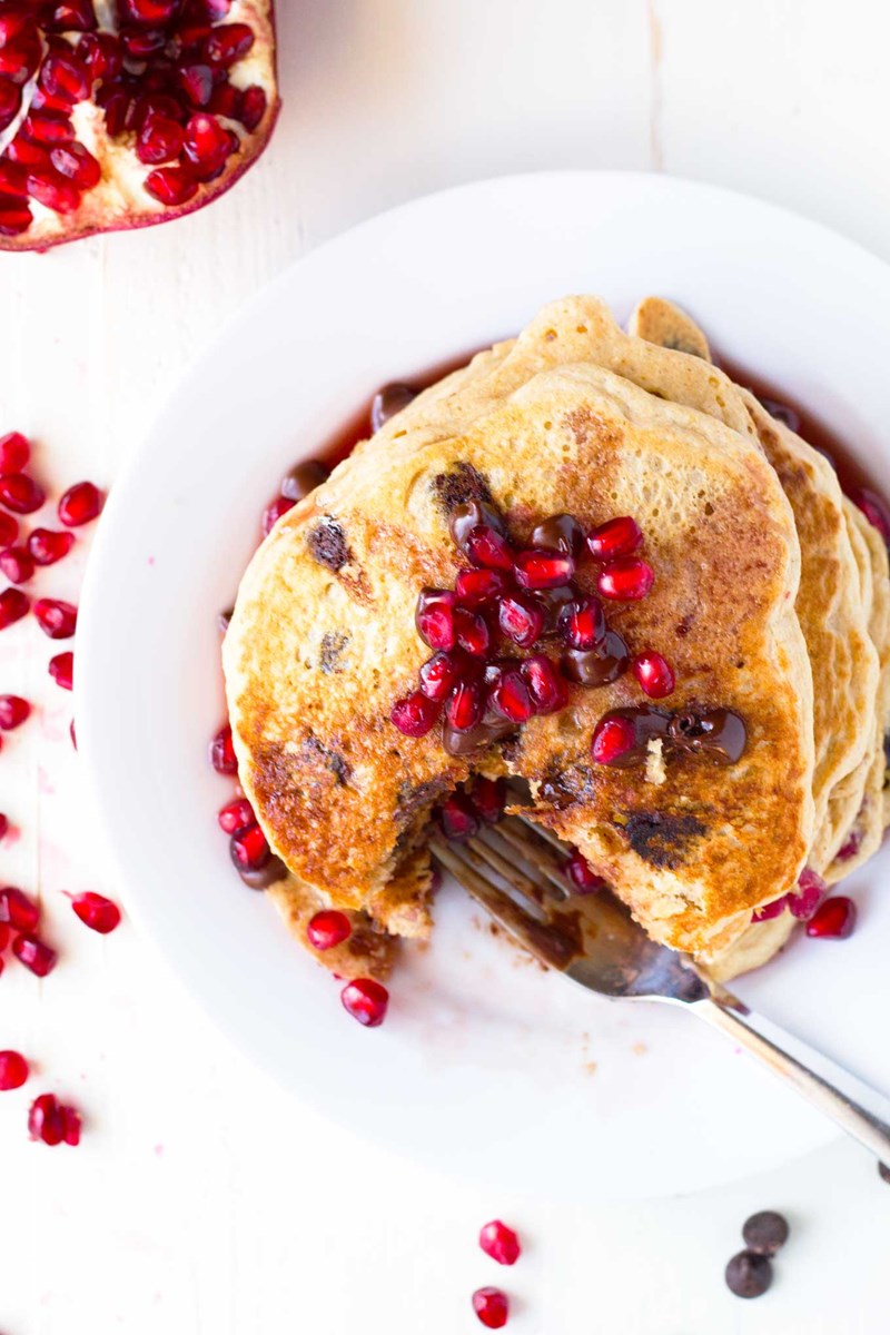 Η συνταγή του weekend: Pancakes με ρόδι - εικόνα 1