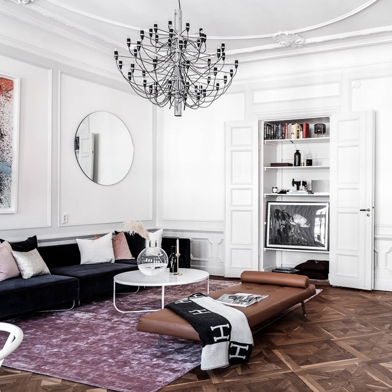 Chicness Overload: 10 σοφιστικέ σαλόνια που όλες θα θέλαμε να έχουμε στο σπίτι μας - εικόνα 8