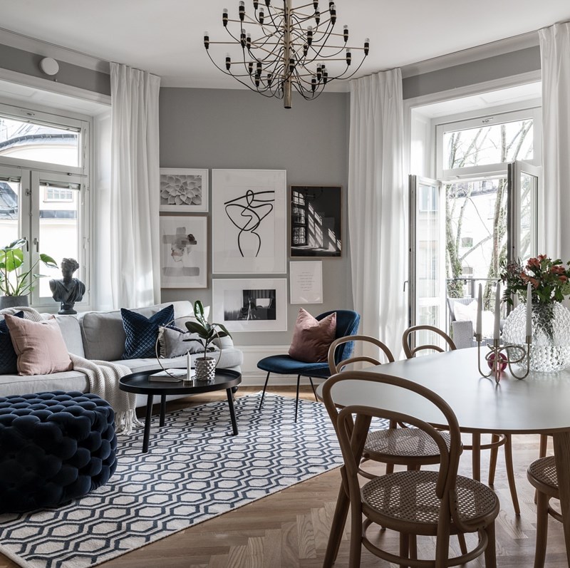 Chicness Overload: 10 σοφιστικέ σαλόνια που όλες θα θέλαμε να έχουμε στο σπίτι μας - εικόνα 2