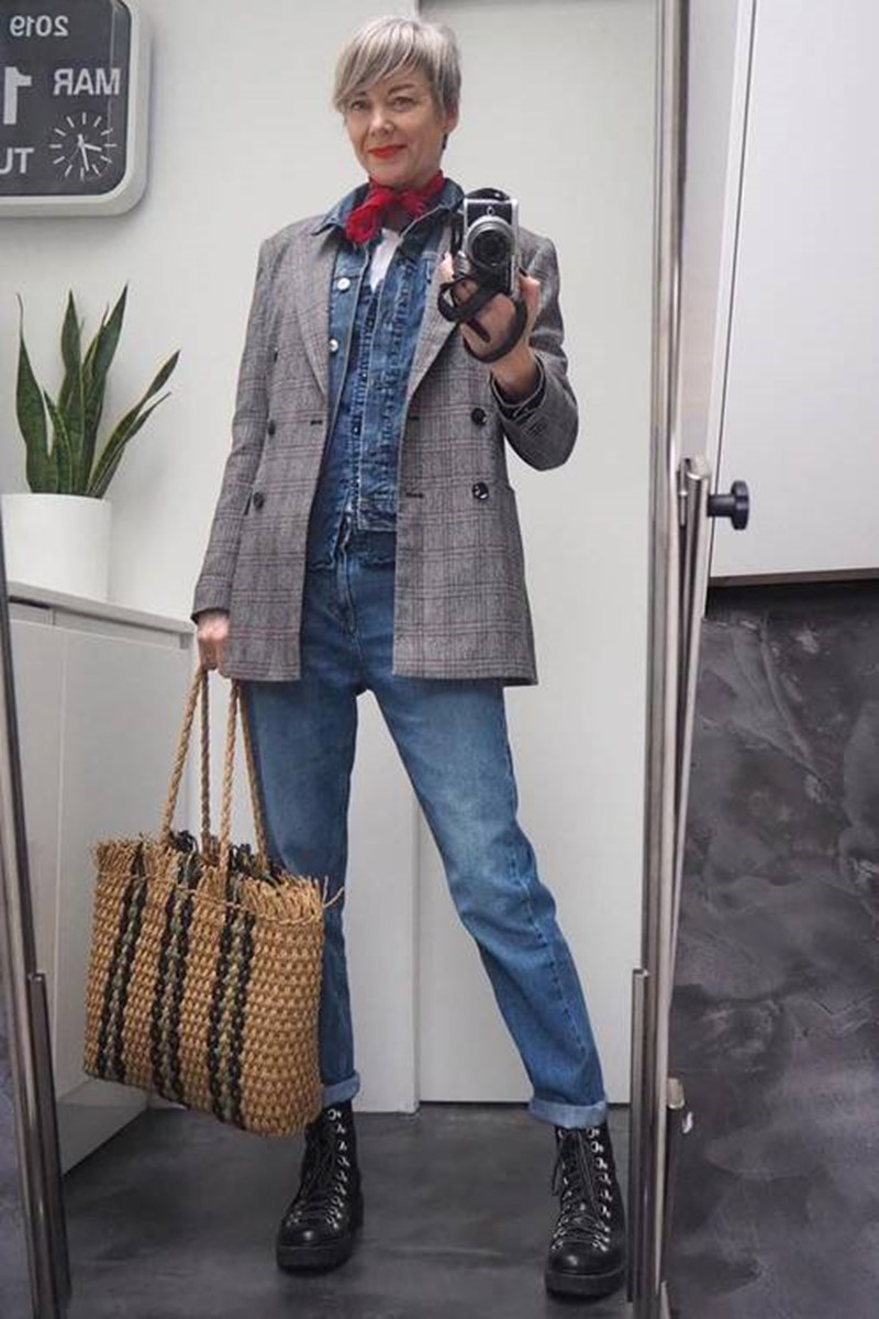 7 πανεύκολοι τρόποι να φορέσεις τώρα το double denim - εικόνα 2