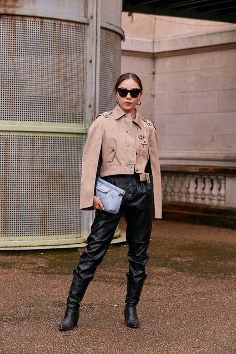 10 hot συνδυασμοί με δερμάτινο παντελόνι - εικόνα 7