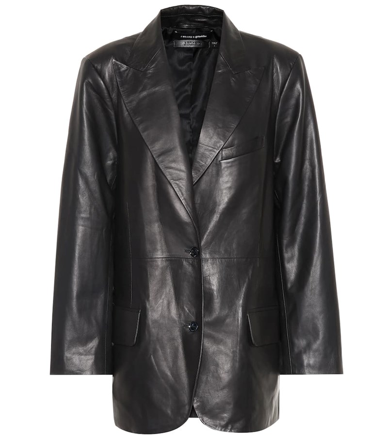 Sexy και ταυτόχρονα υπέρκομψη; Με αυτά τα μαύρα leather blazer μπορείς! - εικόνα 8
