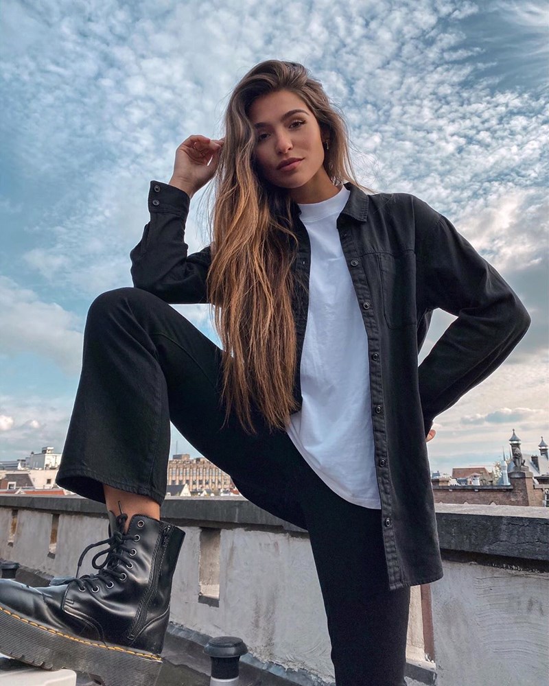 12 black & white looks που αποδεικνύουν ότι αυτός θα είναι πάντα ο πιο διαχρονικός χρωματικός συνδυασμός - εικόνα 3