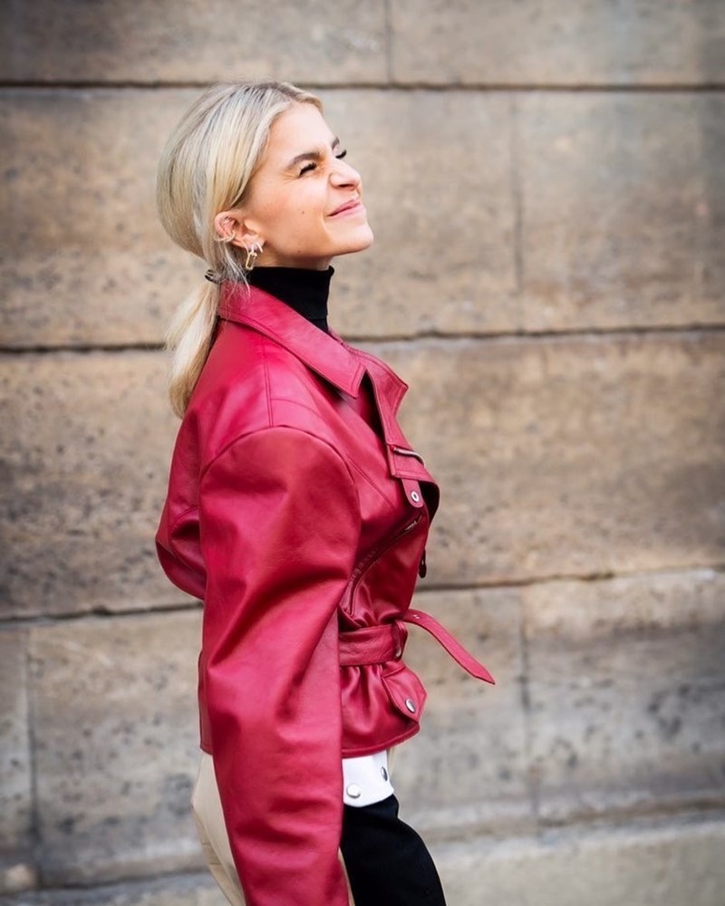 Δερμάτινο τζάκετ την άνοιξη; Ναι, αλλά με χρώμα! - εικόνα 1