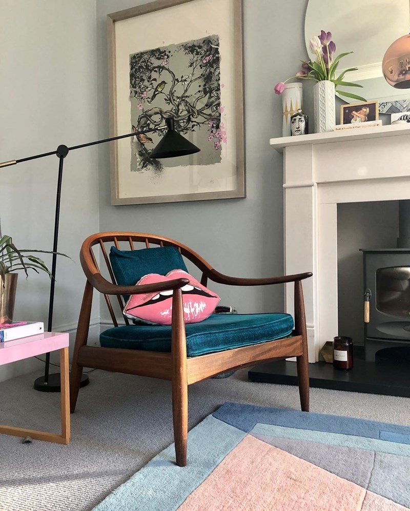 19 γωνιές από ένα θηλυκό σπίτι γεμάτο χρώμα (που θα σου φτιάξει τη μέρα!) - εικόνα 1