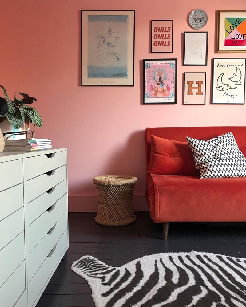 19 γωνιές από ένα θηλυκό σπίτι γεμάτο χρώμα (που θα σου φτιάξει τη μέρα!) - εικόνα 7
