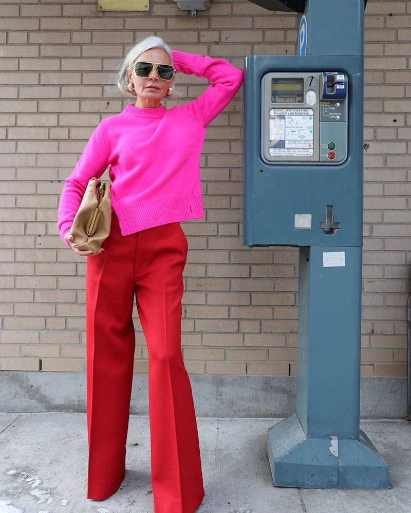 Η 50+Ιnstagrammer που με το στυλ της βάζει κάτω εμάς τις νεότερες (οι συνδυασμοί της είναι σκέτη έμπνευση!) - εικόνα 8