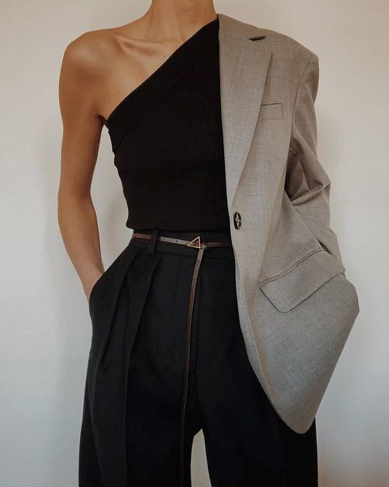 Γιατί όλες φορούν one shoulder top; 6 τρόποι να υιοθετήσεις την τάση - εικόνα 1