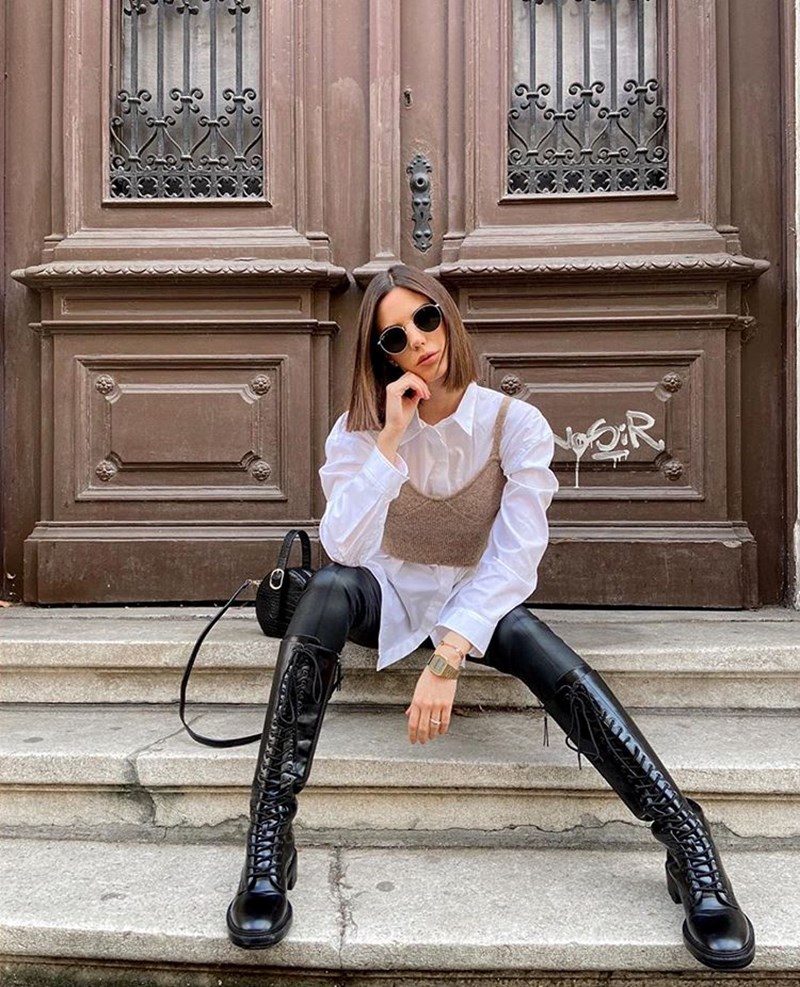 10+1 street style look και πώς θα τα αντιγράψεις με κομμάτια Zara από €19,99 - εικόνα 13