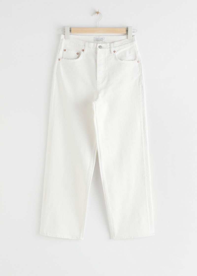 Το λευκό denim παντελόνι είναι με διαφορά η πιο σωστή αγορά τώρα! #ShopNow - εικόνα 7