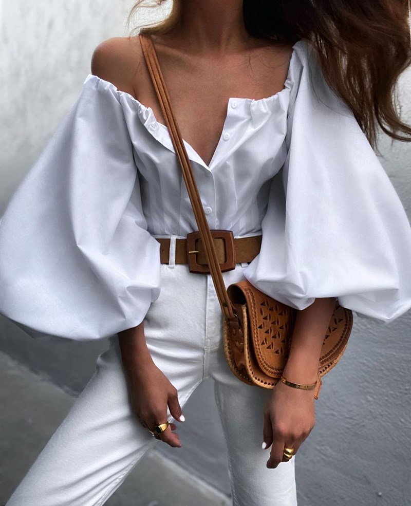 10+1 τρόποι να προσθέσεις το λευκό στα street style look σου - εικόνα 4