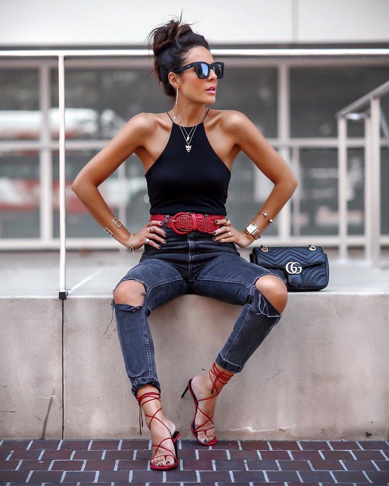 Ψηλοτάκουνα και το καλοκαίρι: 20 ακαταμάχητοι συνδυασμοί για να τα φορέσεις με τον πιο μοντέρνο τρόπο - εικόνα 13