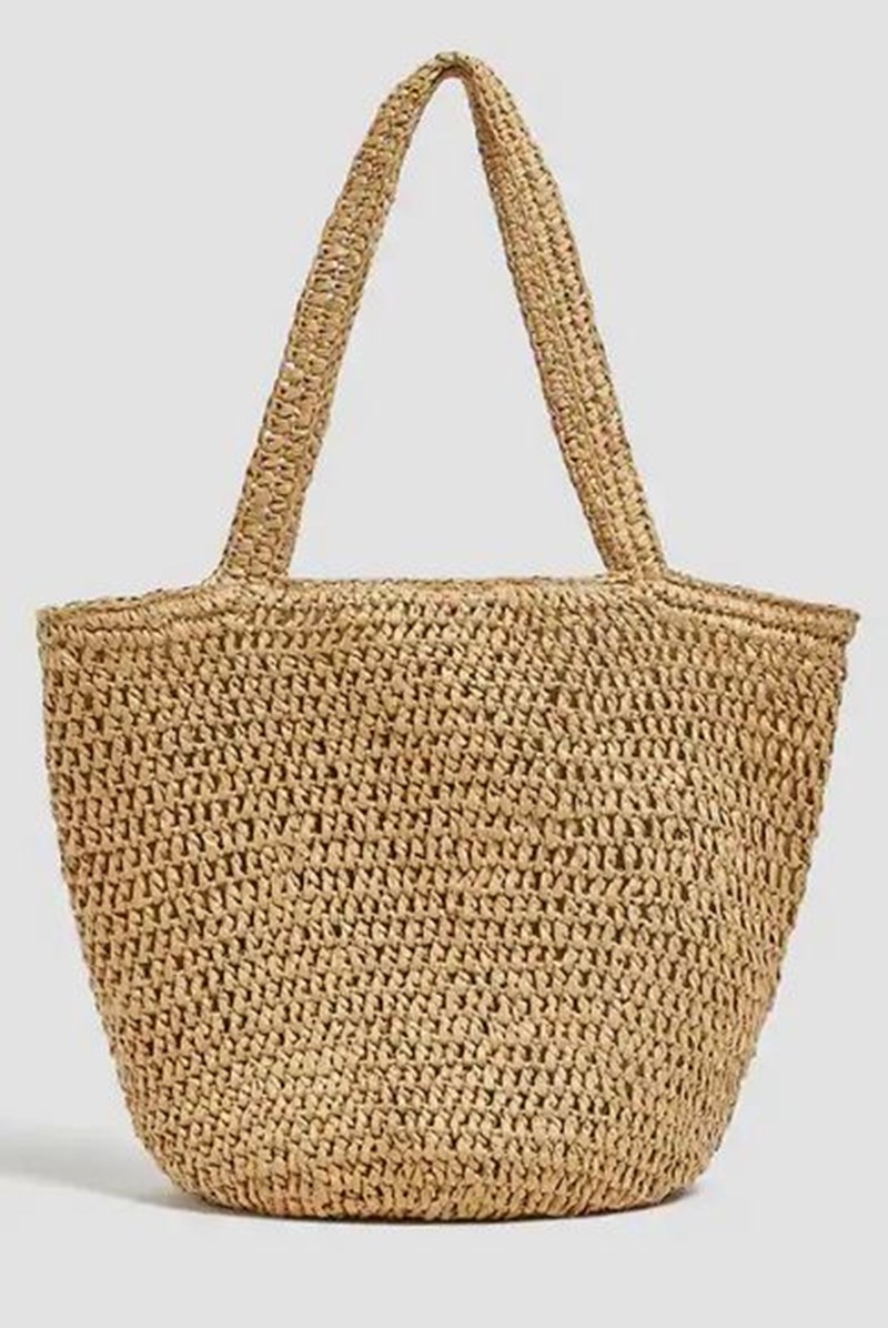 10 look με ψάθινες τσάντες για να εμπνευστείς για όλο το καλοκαίρι (+τα πιο τέλεια σχέδια) - εικόνα 8