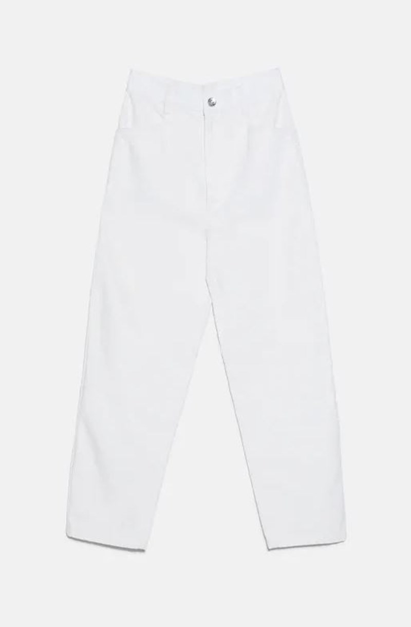 Το λευκό denim παντελόνι είναι με διαφορά η πιο σωστή αγορά τώρα! #ShopNow - εικόνα 4