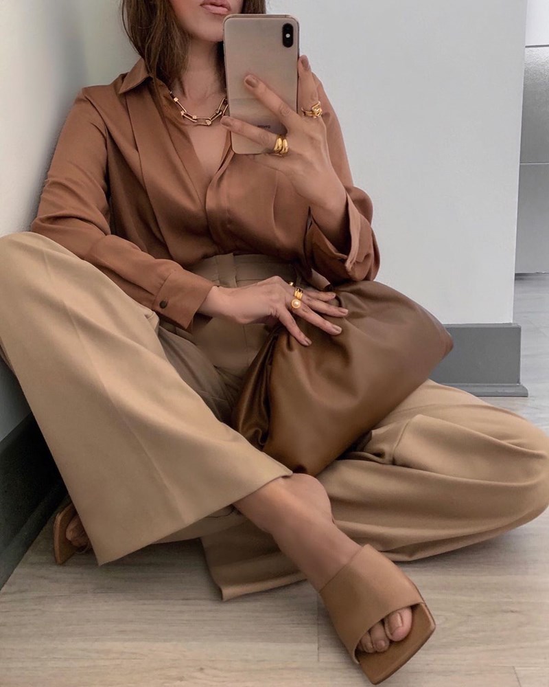 6 look για να πιστέψεις ότι οι γήινοι τόνοι είναι σέξυ - εικόνα 4