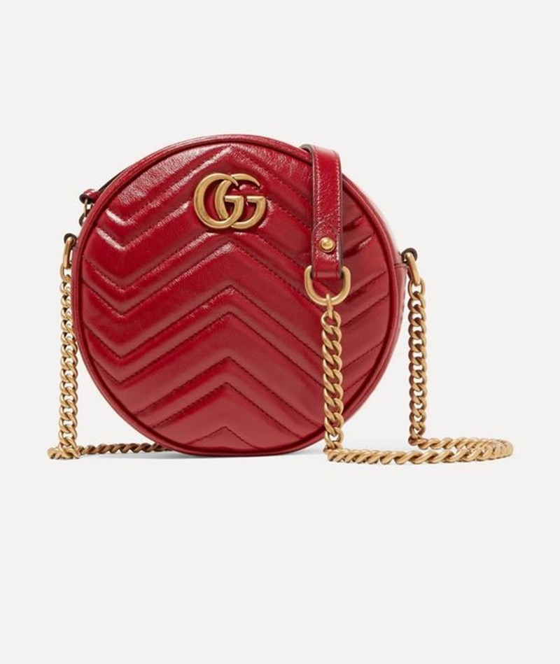 Κόκκινη τσάντα, Gucci.