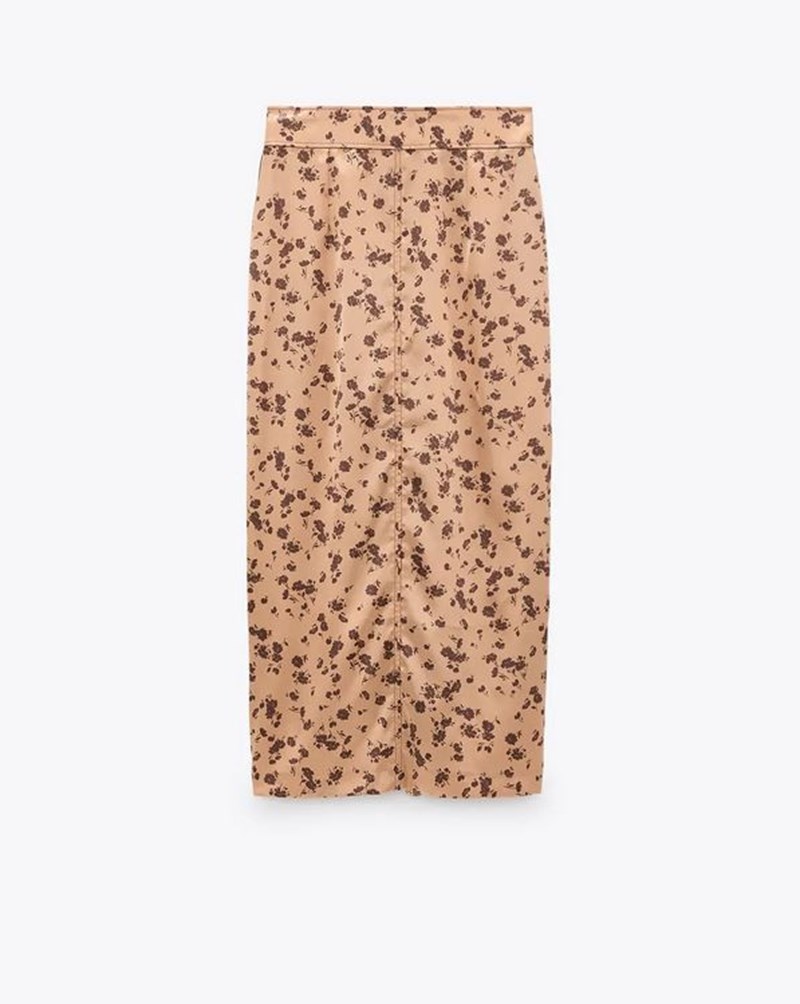 Φούστα με λουλούδια, Zara.