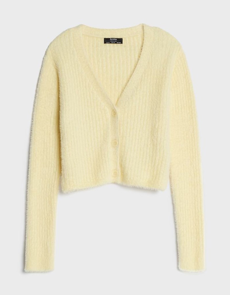 Πλεκτή ζακέτα, Bershka.