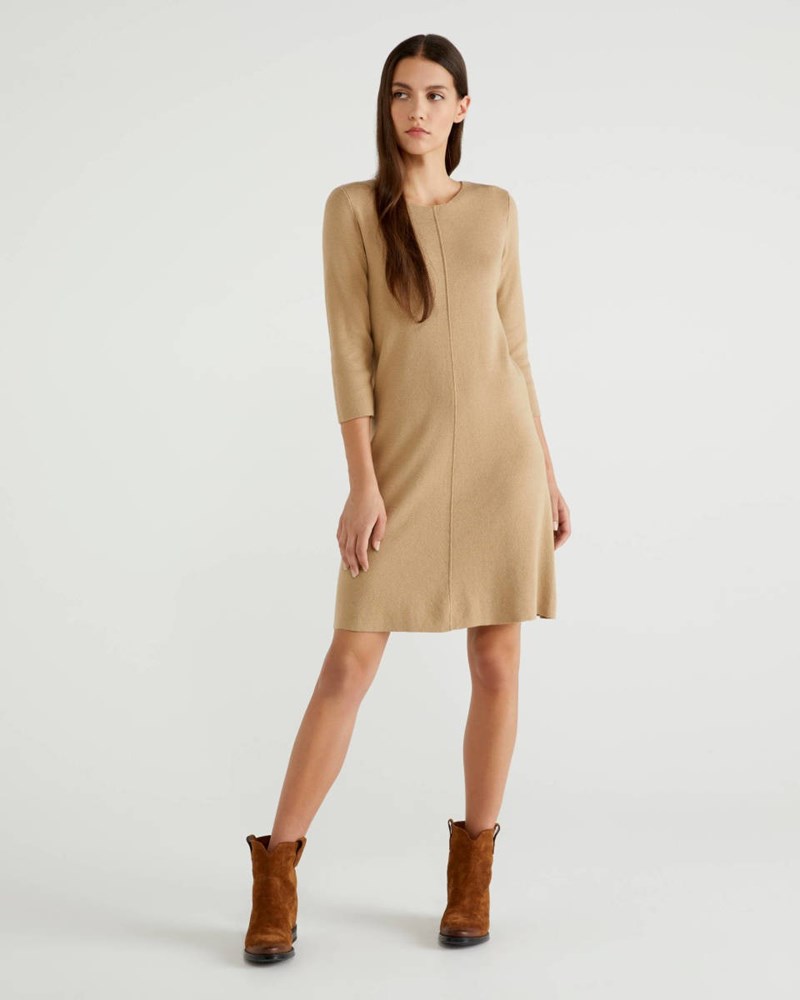 Πλεκτό φόρεμα, Benetton.