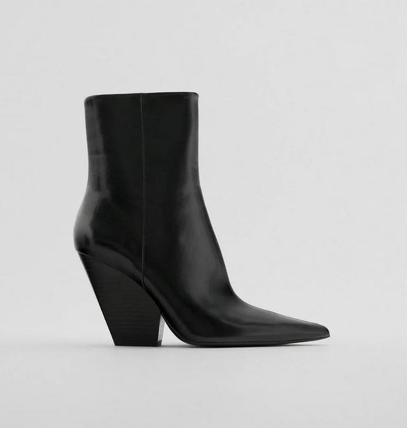 Cowboy μποτάκι, Zara.