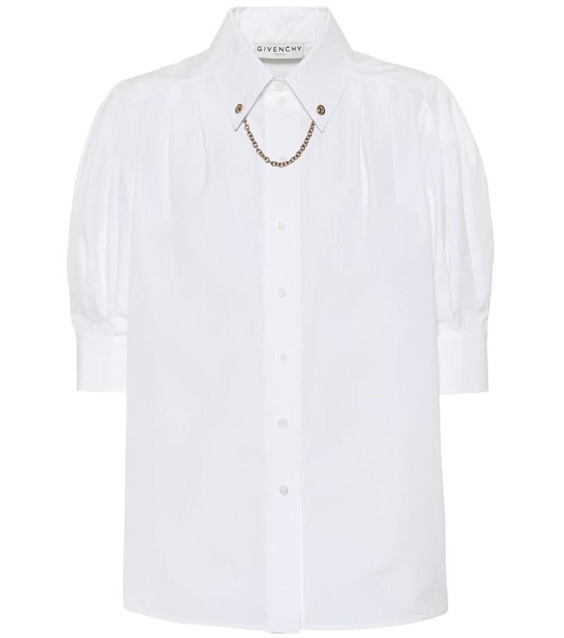 Πουκάμισο με αλυσίδα στο λαιμό, Givenchy.