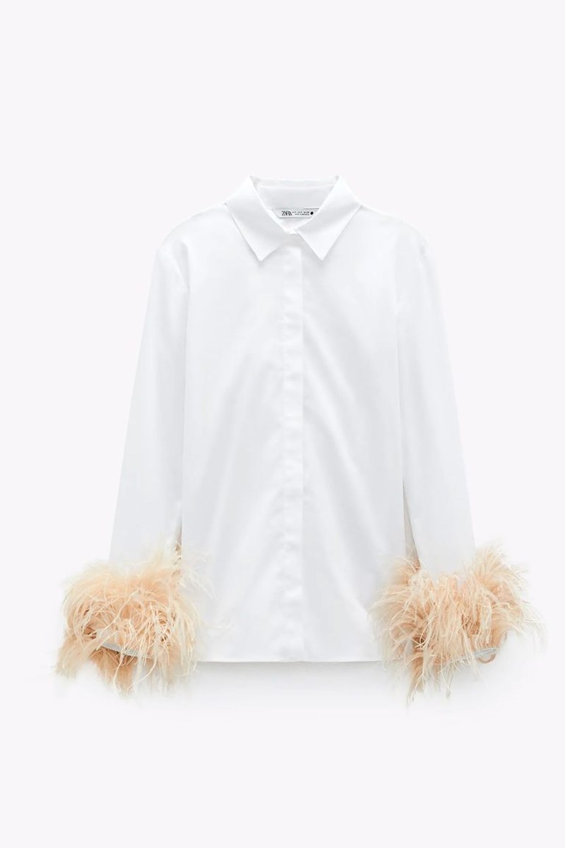 Πουκάμισο με φτερά, Zara.