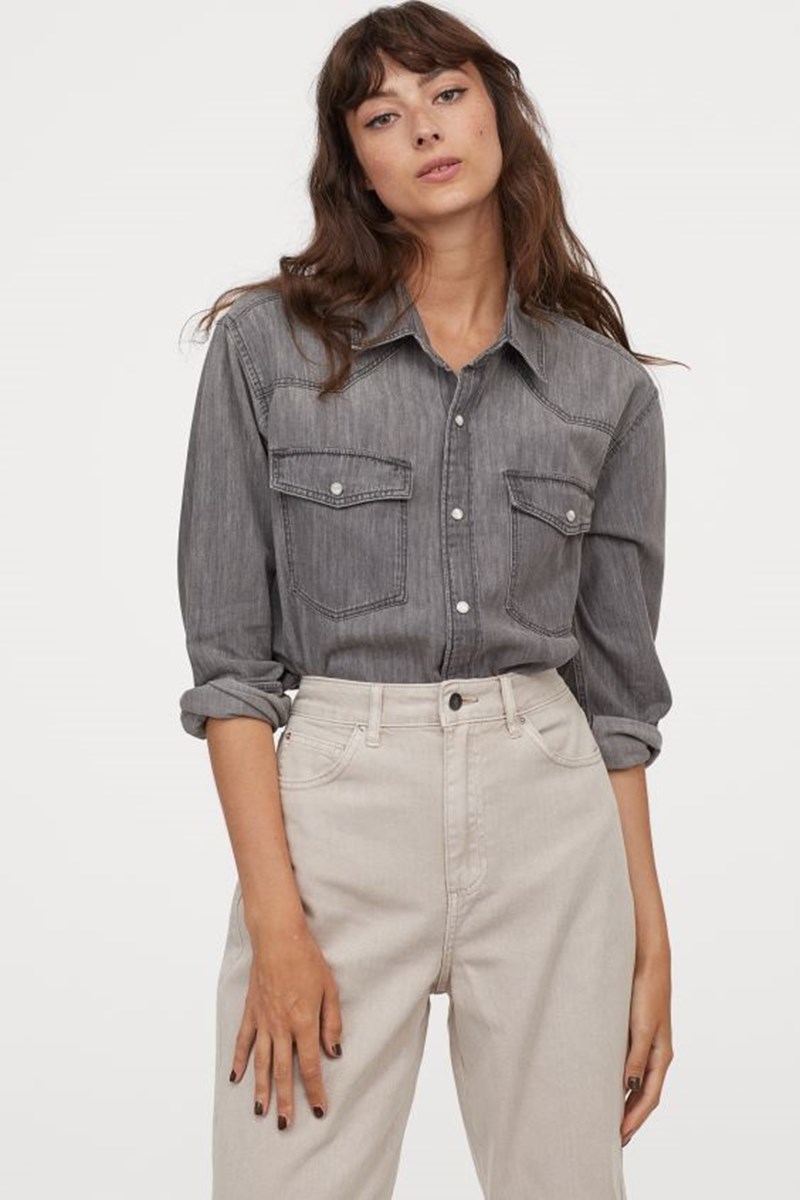 Αγαπητό denim πουκάμισο, είσαι ο ήρωάς μας τις ημέρες χωρίς έμπνευση (και όχι μόνο!) - εικόνα 7