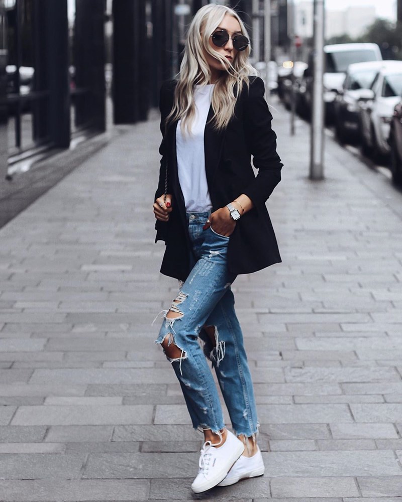 8 look για να είσαι chic και με sneakers - εικόνα 3