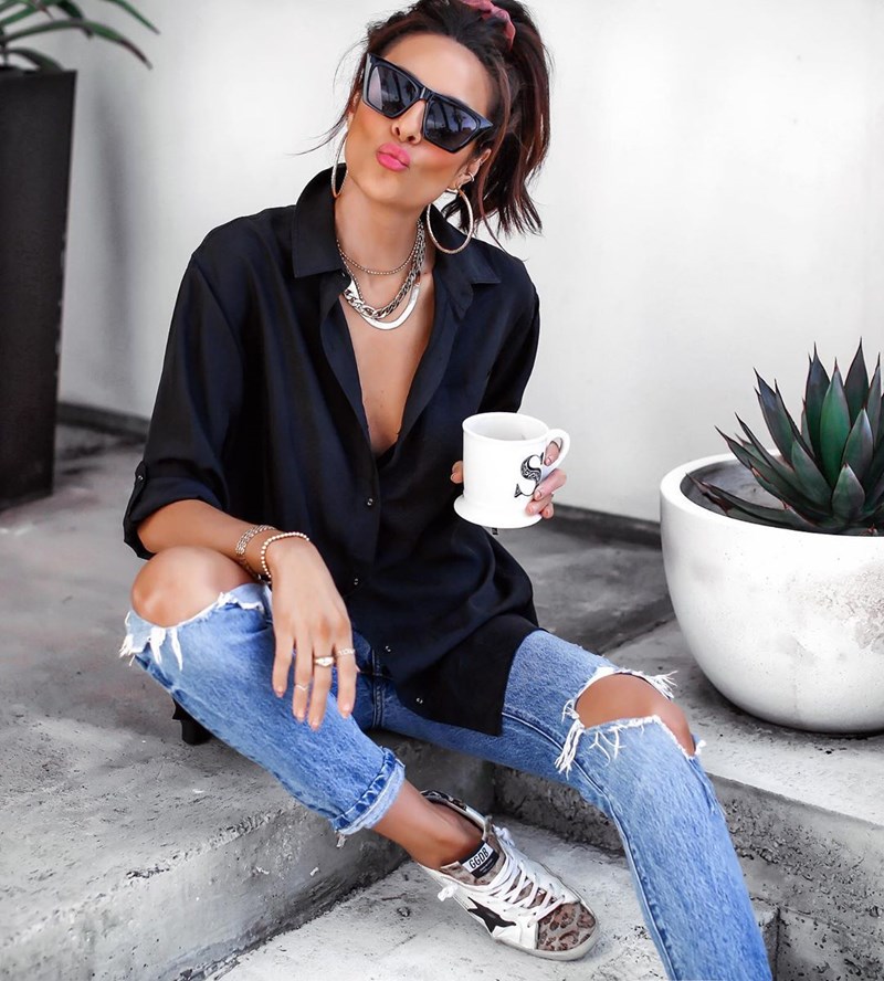 15 σούπερ θηλυκά λουκ που θα σε πείσουν να φοράς μόνο τζην - εικόνα 1