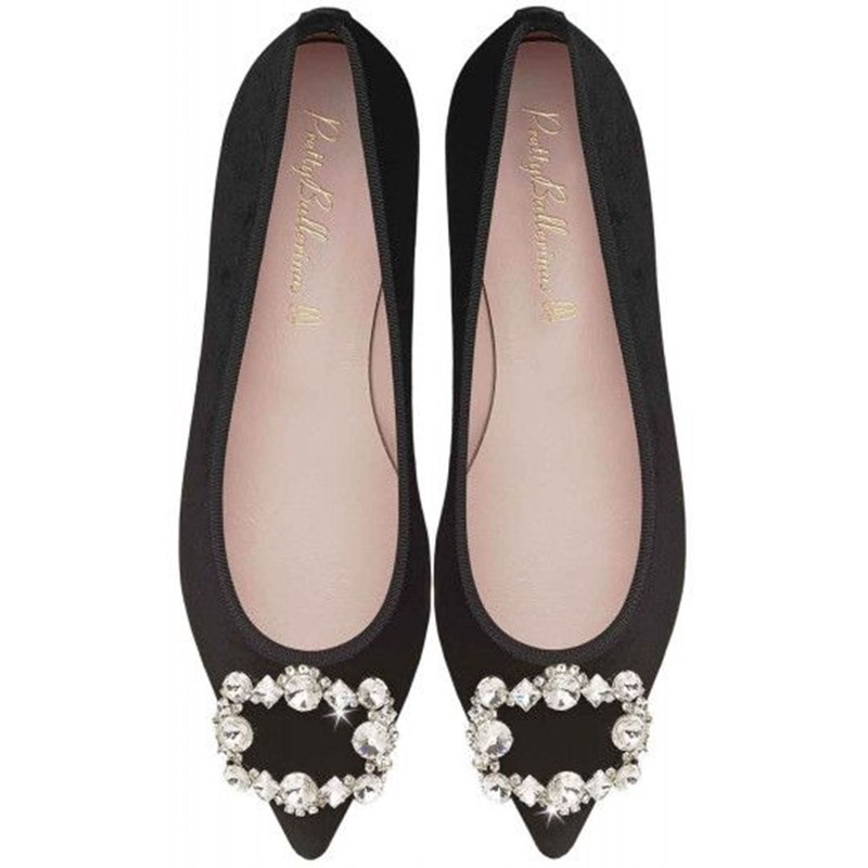 Φλατ μυτερές γόβες, Pretty Ballerinas.