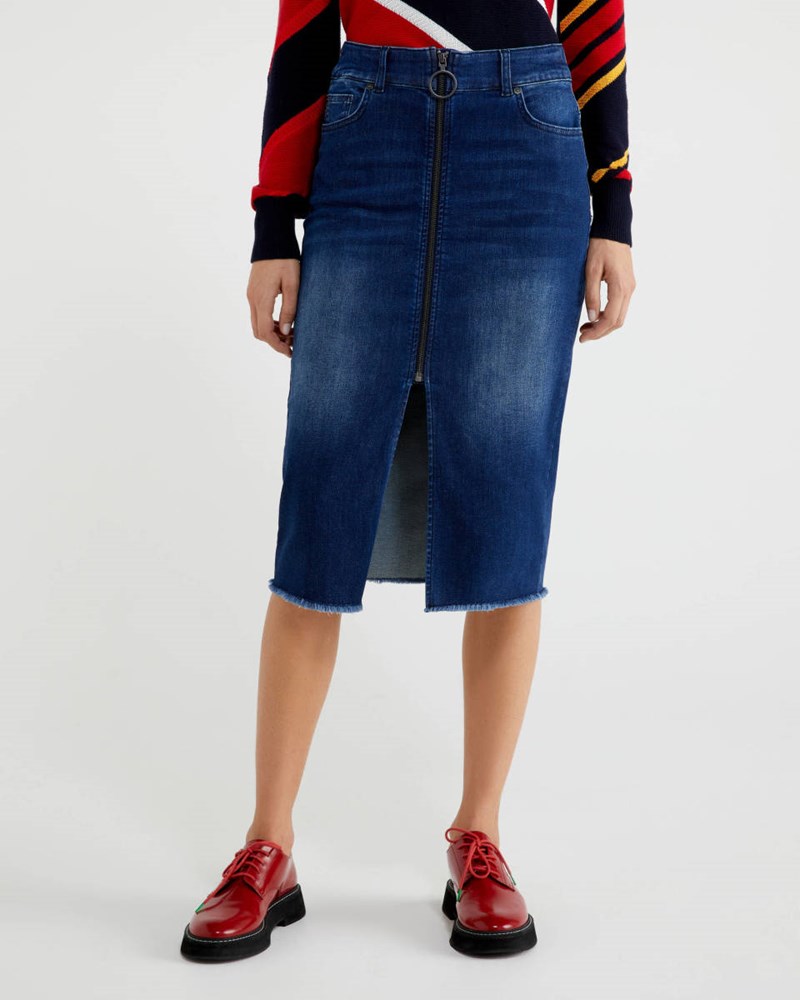 Τζην φούστα, Benetton.