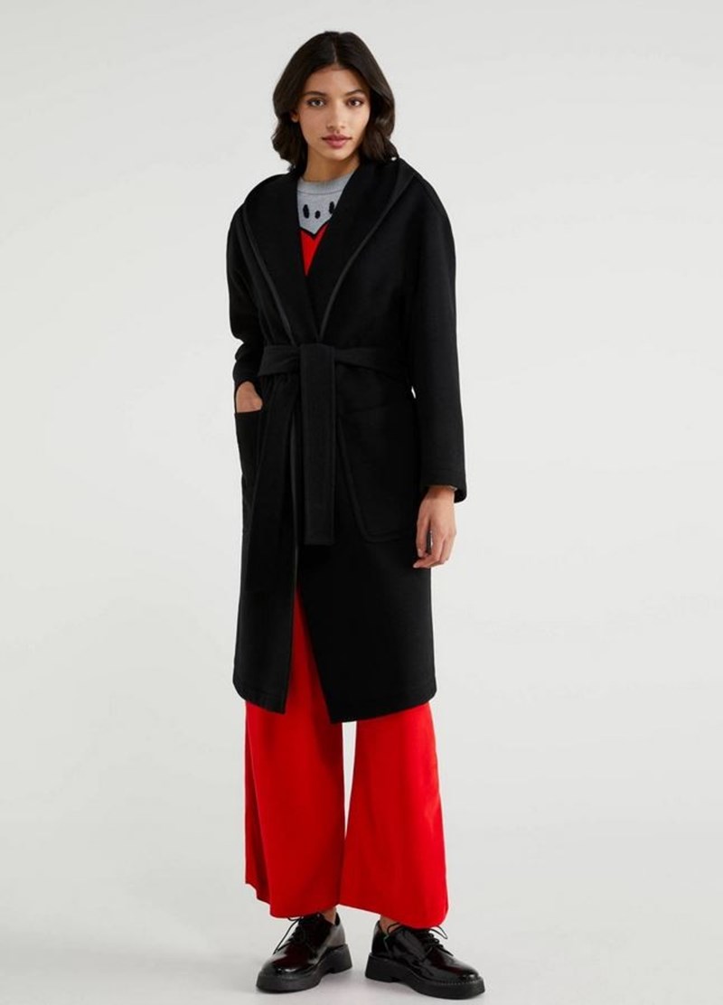 Παλτό με κουκούλα, Benetton.