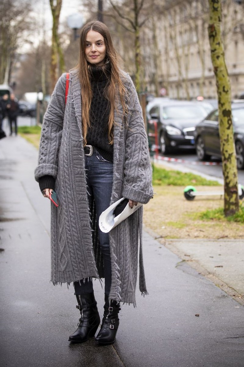 10+1 ιδέες για να φορέσεις την πλεκτή ζακέτα σαν απόλυτο fashion icon - εικόνα 9