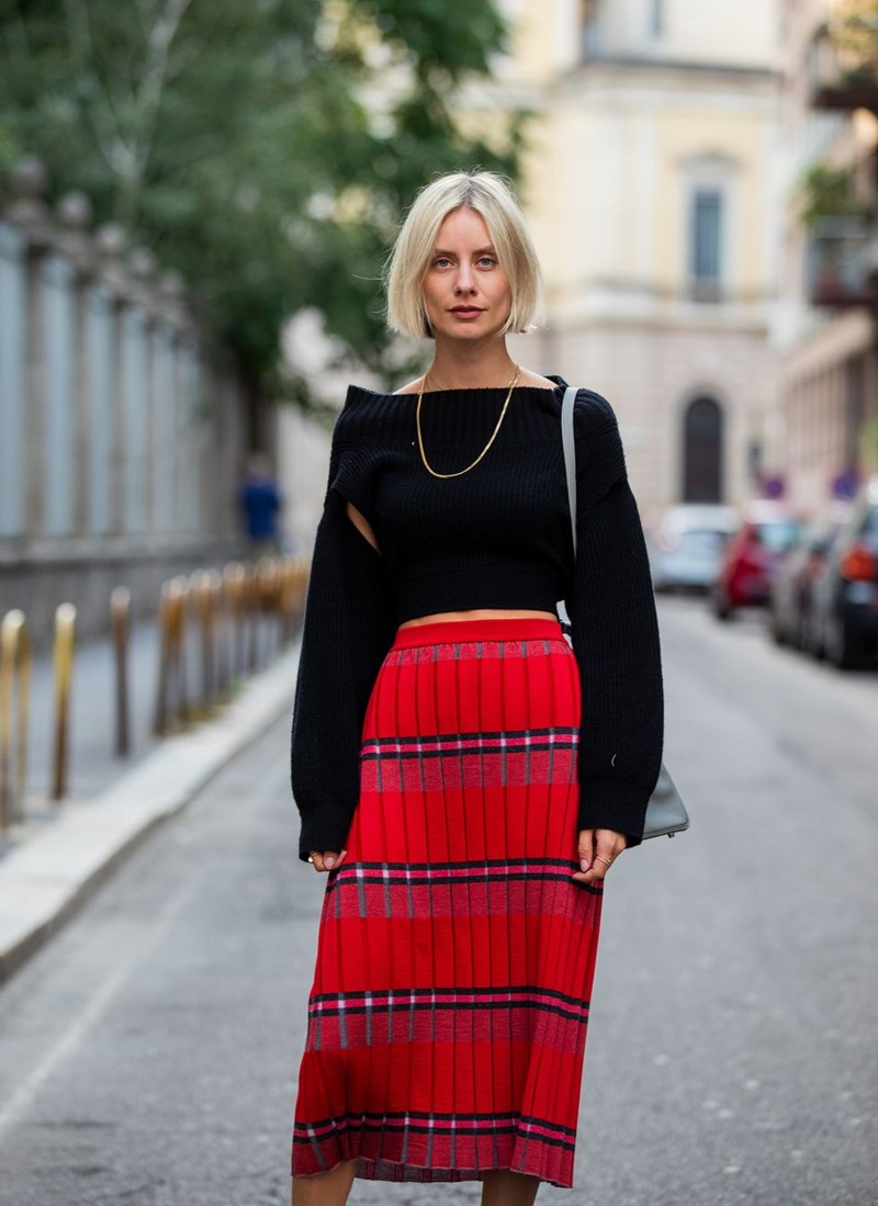 Πλεκτά + Φούστες: Ο τοπ συνδυασμός που θα κάνουμε όλες - εικόνα 4