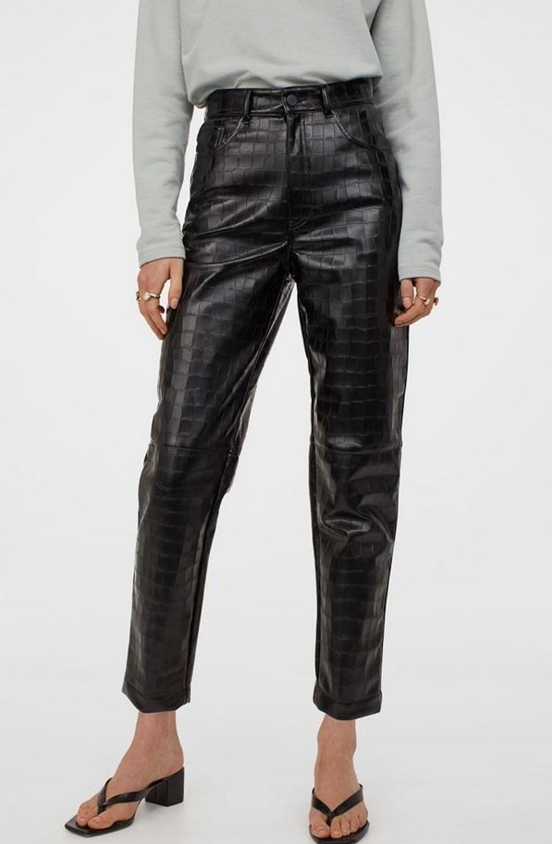 Δερμάτινο παντελόνι, Η&Μ.