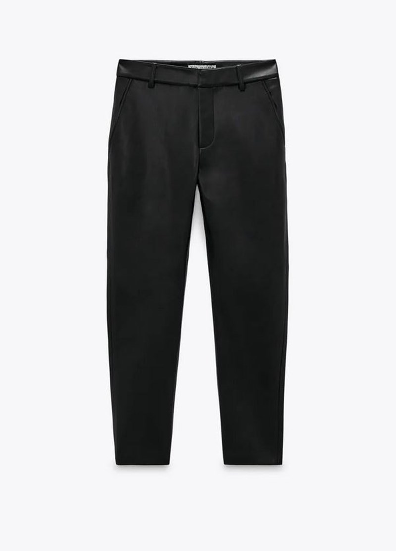 Δερμάτινο παντελόνι, Zara.