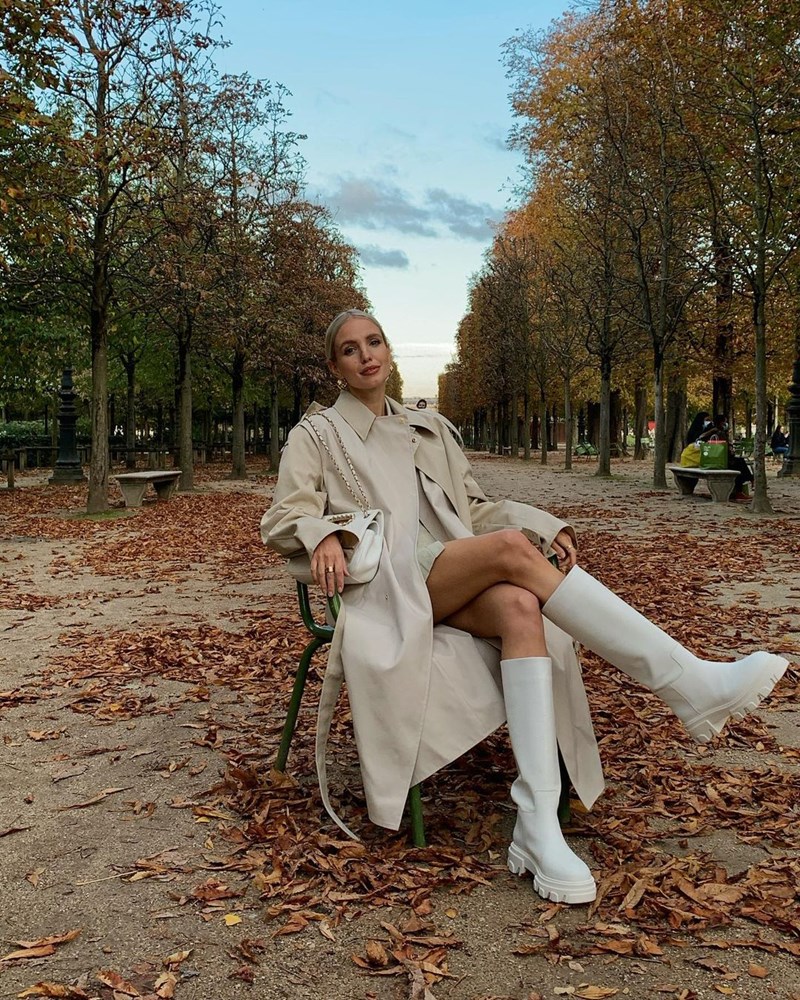 Οι λευκές γαλότσες είναι το big hit της μόδας τώρα - εικόνα 1