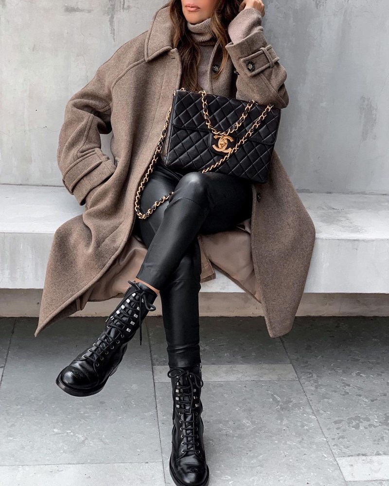 Το μαύρο παντελόνι είναι σταθερή αξία (8 λουκ για όλες τις ώρες) - εικόνα 4