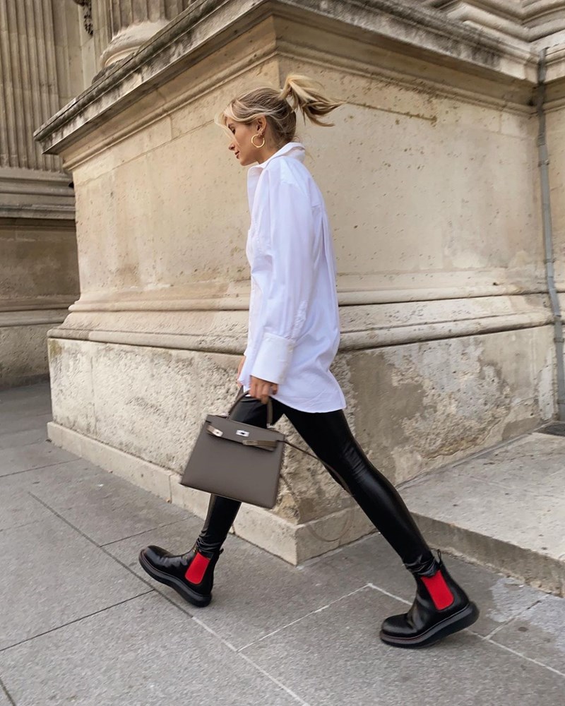 Το μαύρο παντελόνι είναι σταθερή αξία (8 λουκ για όλες τις ώρες) - εικόνα 8