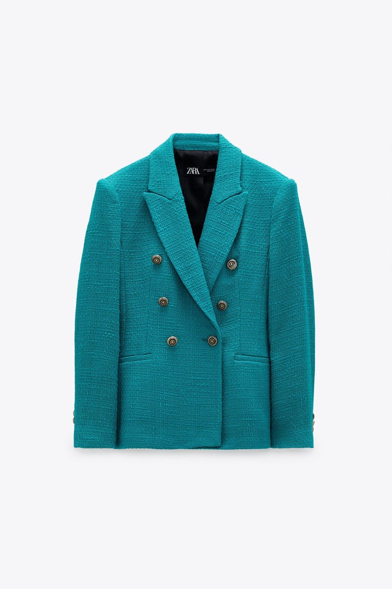 Φλατ μυτερές γόβες, Zara.