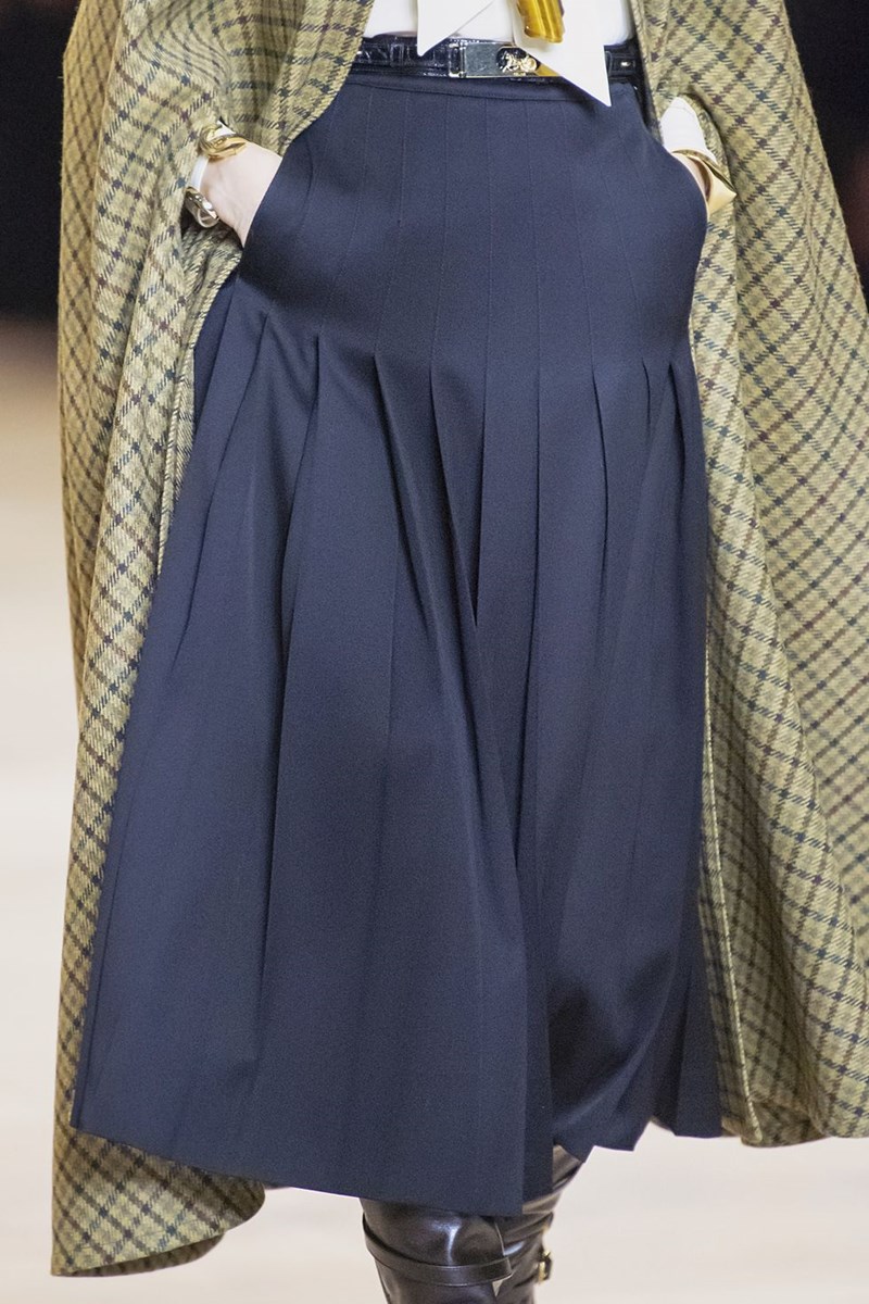 denim midi φούστα