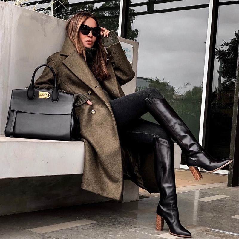 9 χειμερινά look με ψηλοτάκουνες μπότες (γιατί βαρέθηκες τα αθλητικά σου) - εικόνα 3