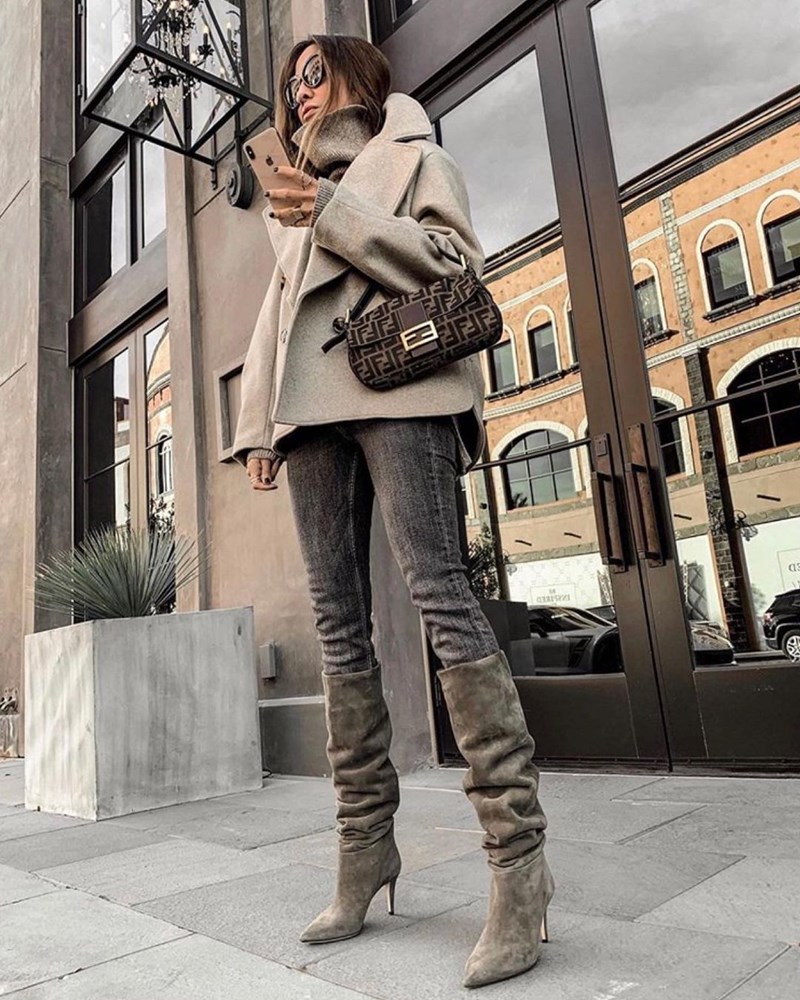 9 χειμερινά look με ψηλοτάκουνες μπότες (γιατί βαρέθηκες τα αθλητικά σου) - εικόνα 6