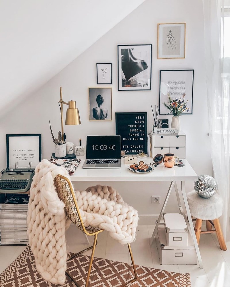 Home Office: 7 ιδέες διακόσμησης για να κάνεις τη δουλειά από το σπίτι πιο ευχάριστη - εικόνα 3