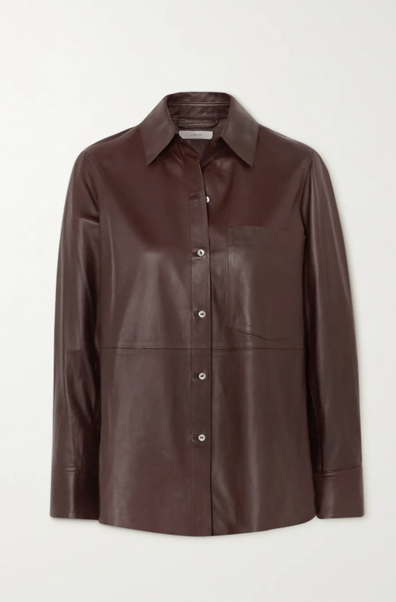 5+2 leather πουκάμισα για να φορέσεις κι εσύ επιτέλους το trend - εικόνα 5