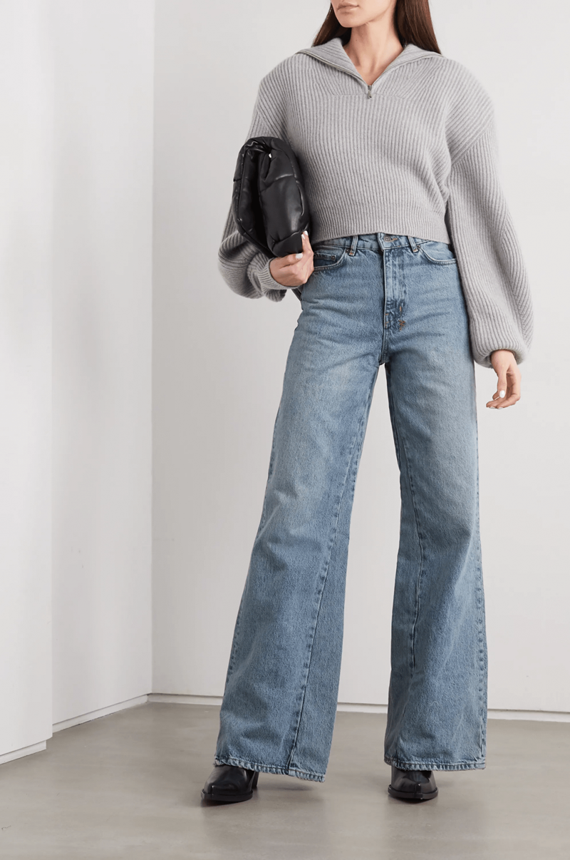 Wide Leg Jeans: Αυτό το παντελόνι συνδυάζει μοναδικά στυλ και άνεση - εικόνα 3