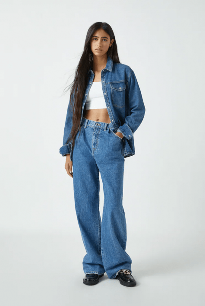 Wide Leg Jeans: Αυτό το παντελόνι συνδυάζει μοναδικά στυλ και άνεση - εικόνα 6